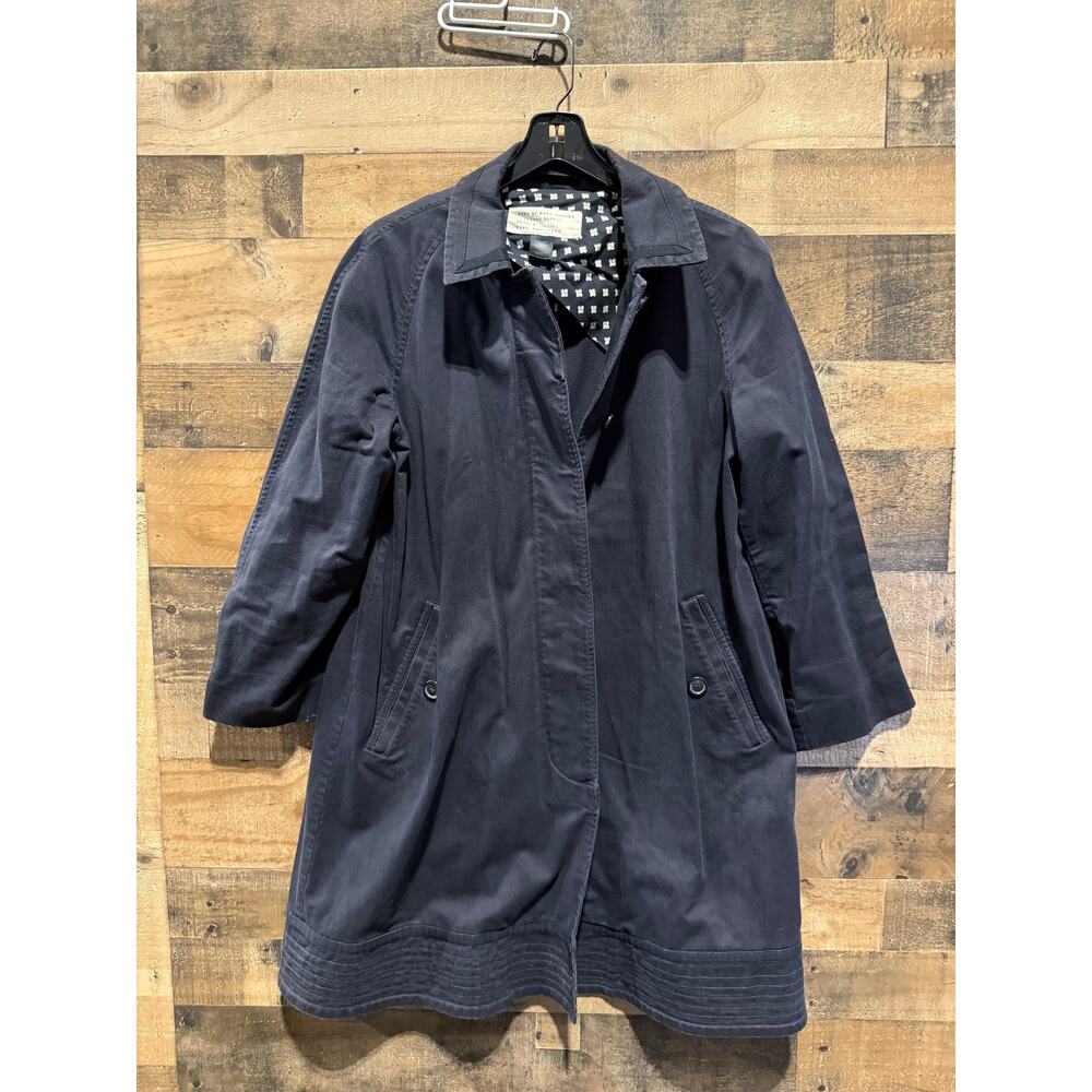 Marc Jacob's- Classic Trench Coat- Navy Blue- Women Size Aprox M/L